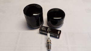 Logic Flail and Rotary Mower Oil Filters and Spark Plugs - 