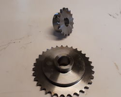 Logic Sweeper/Collector Engine and Spindle Sprockets