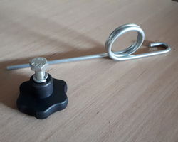Tine for MSP sweeper tinebar and handwheel clamp