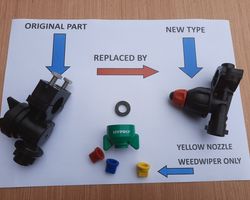 Logic Sprayer Sprayline Nozzle Parts