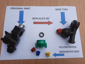 Logic Sprayer Sprayline Nozzle Parts - 