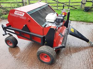 Used Logic MSP120WT Sweeper collector - 