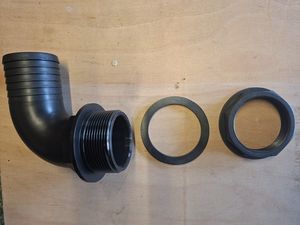 Logic Bowser bottom tank elbow - 