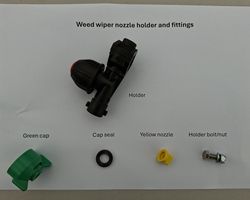 Logic weed wiper sprayline Nozzle parts