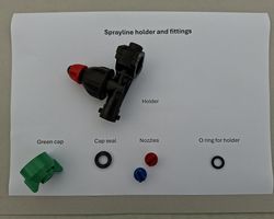 Logic Sprayer Sprayline Nozzle Parts