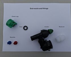 Logic Sprayer Hedgerow End Jet Parts