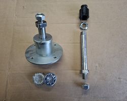 Logic Rotary mower rotor hub and spindle