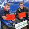 Nomark Sponsors National YFC ATV Handling Competition Finals - Winners Richard and Edward Jones from Herefordshire